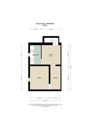 Rozenstraat 9, Nuth Nuth - plattegrond